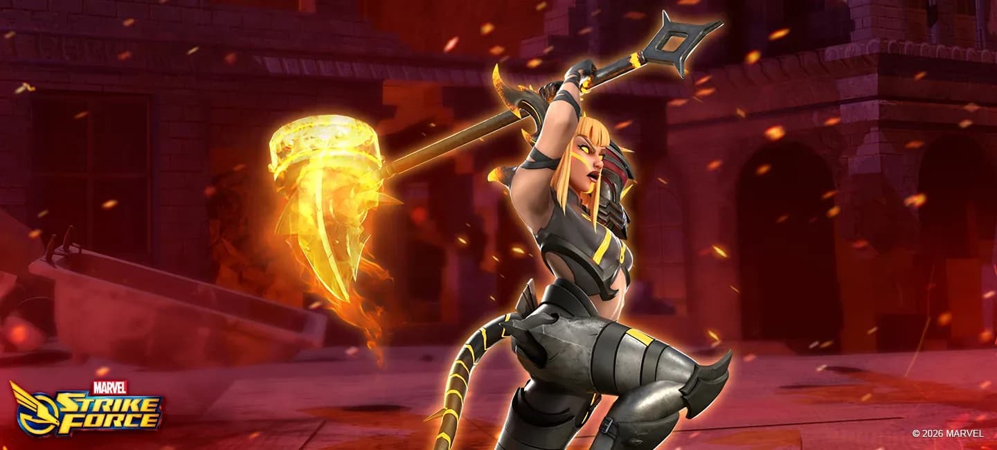Magik character render — MARVEL Strike Force