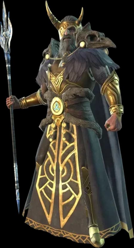 Odin character render — Godforge