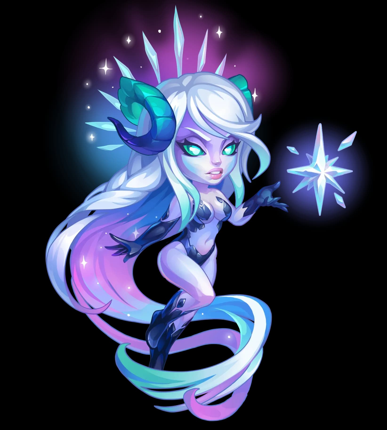 Polaris character render — Hero Wars