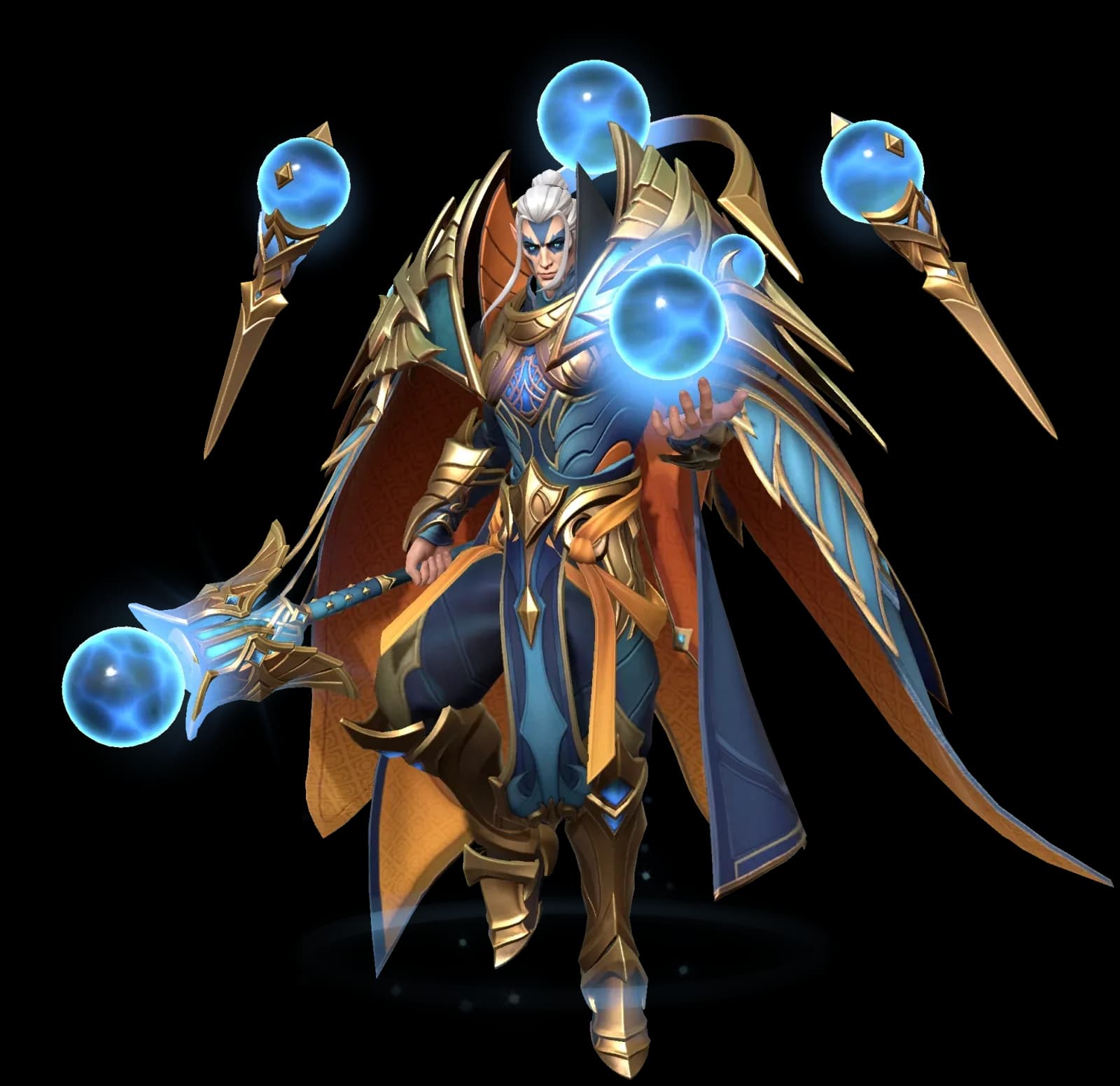Taranis the Bolt Regent character render — Invokers: Titan Legacy