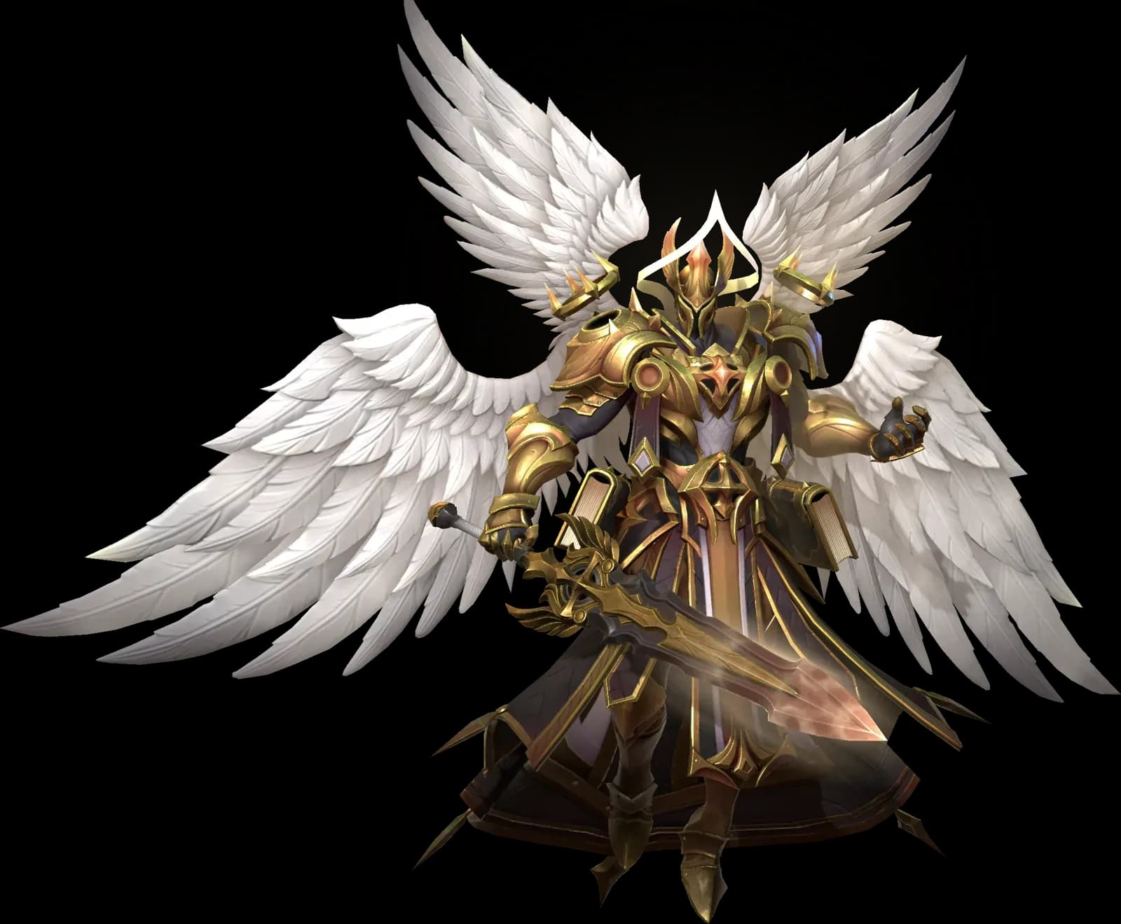 Virtus the Heavensent character render — Invokers: Titan Legacy