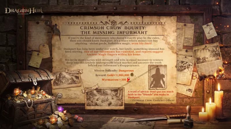 The Missing Informant Bounty