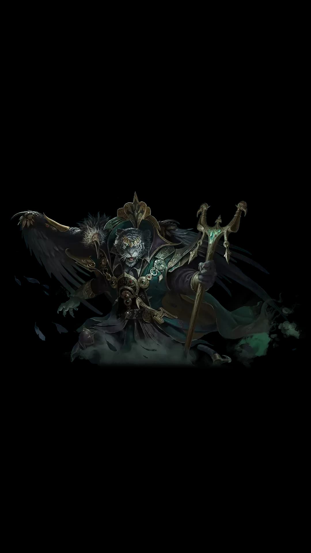 Halramar character render — Dragonheir: Silent Gods